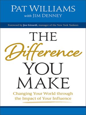 cover image of The Difference You Make